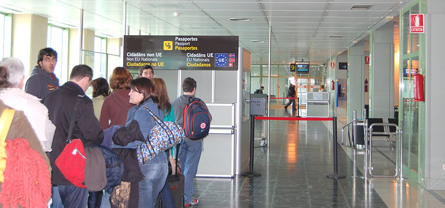 passport control