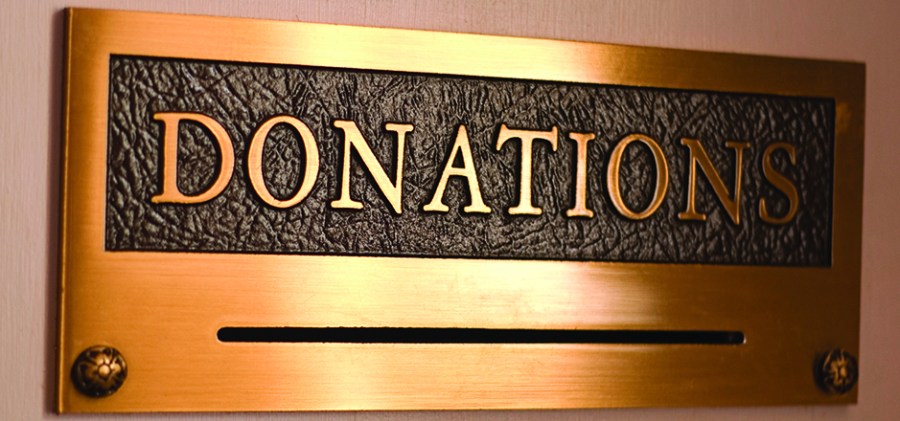 Donations box