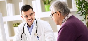 doctor with patient